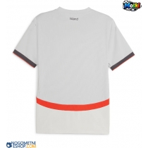 Moški Nogometni dresi Islandija Gostujoči 2024 Kratek Rokav